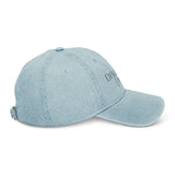 Divinely Created Denim Hat - Embroidered Adjustable Cap